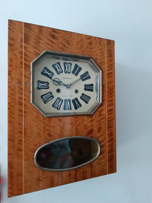 Ceas de perete cu pendul și gong