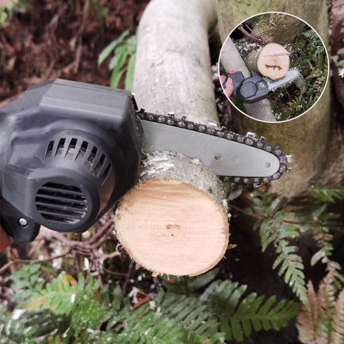 Безчетков Електрически Верижен Трион 24V , Акумулаторна батерия