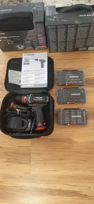 Vând bormașină parkside performance 12v
Trusa conține:

- 2 baterii
-