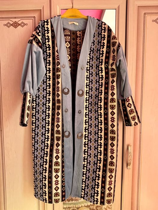 Шапан в этно стиле. Новый размер 42-44 подойдет