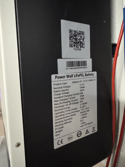 Baterie sitem solar EASUN 5.12kw