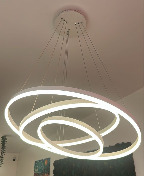 Lustra led 4 tipuri de lumina