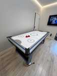 Настольная игра аэрохоккей FitTop Blue Line 7ft