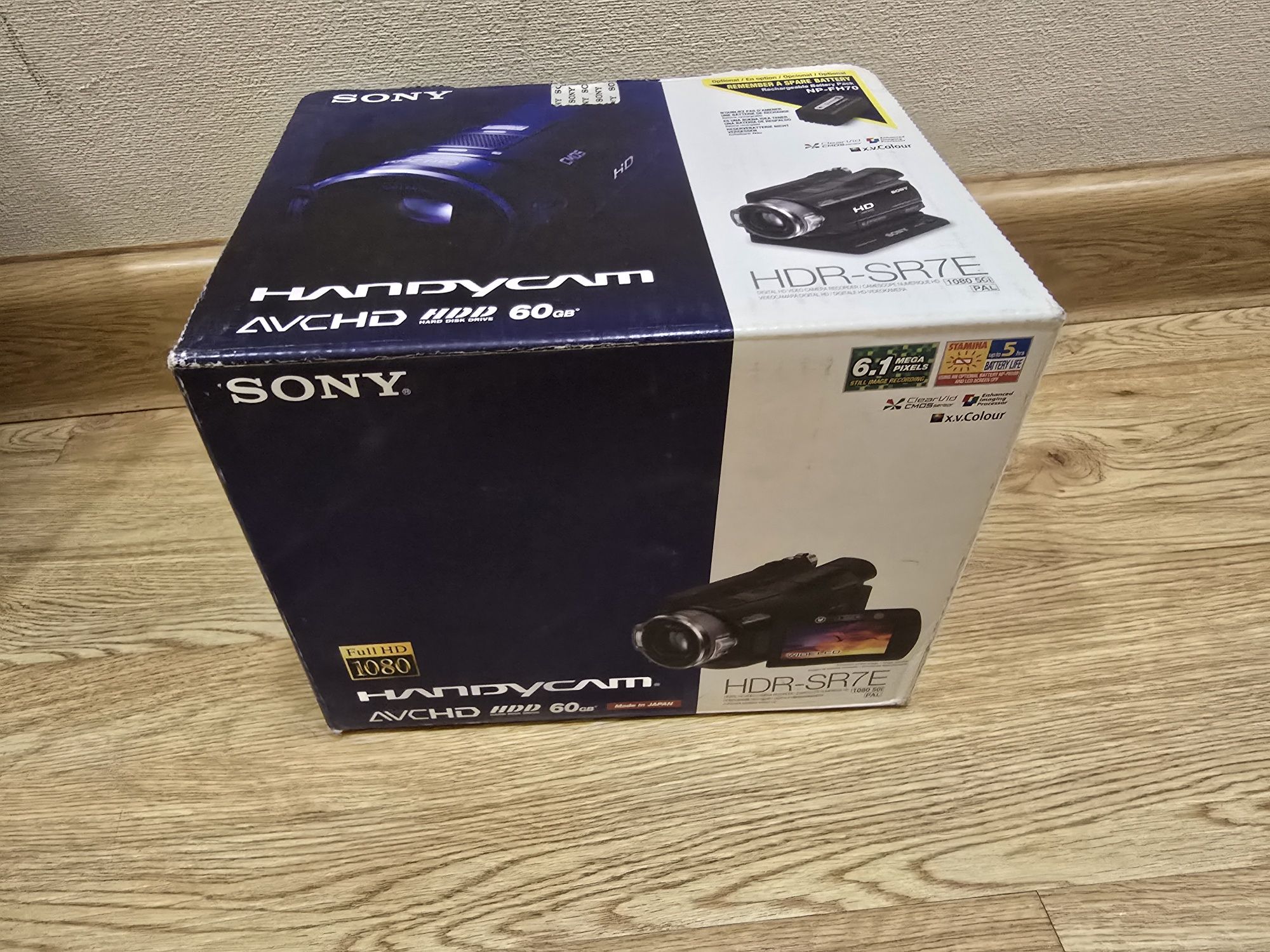 SONY HDR-SR7E видеокамера