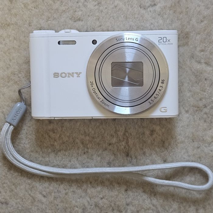 Sony DSC-WX350, camera foto zoom x20, baterie suplimentara