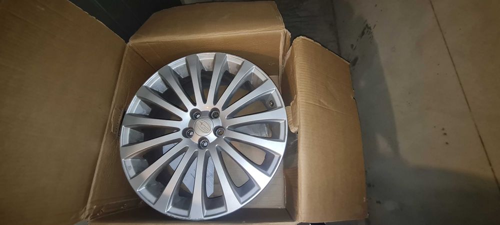 Продавам 4 бр. aлуминиеви джанти 18'' 5х100 Subaru Legacy V