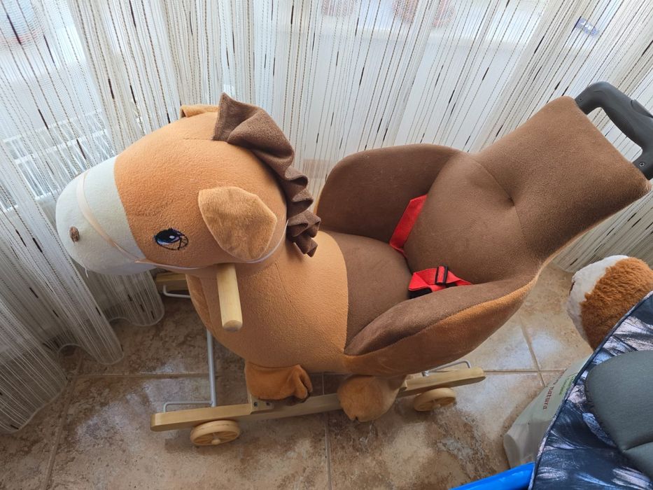 Vand calut balansoar cu sunete si maner parental