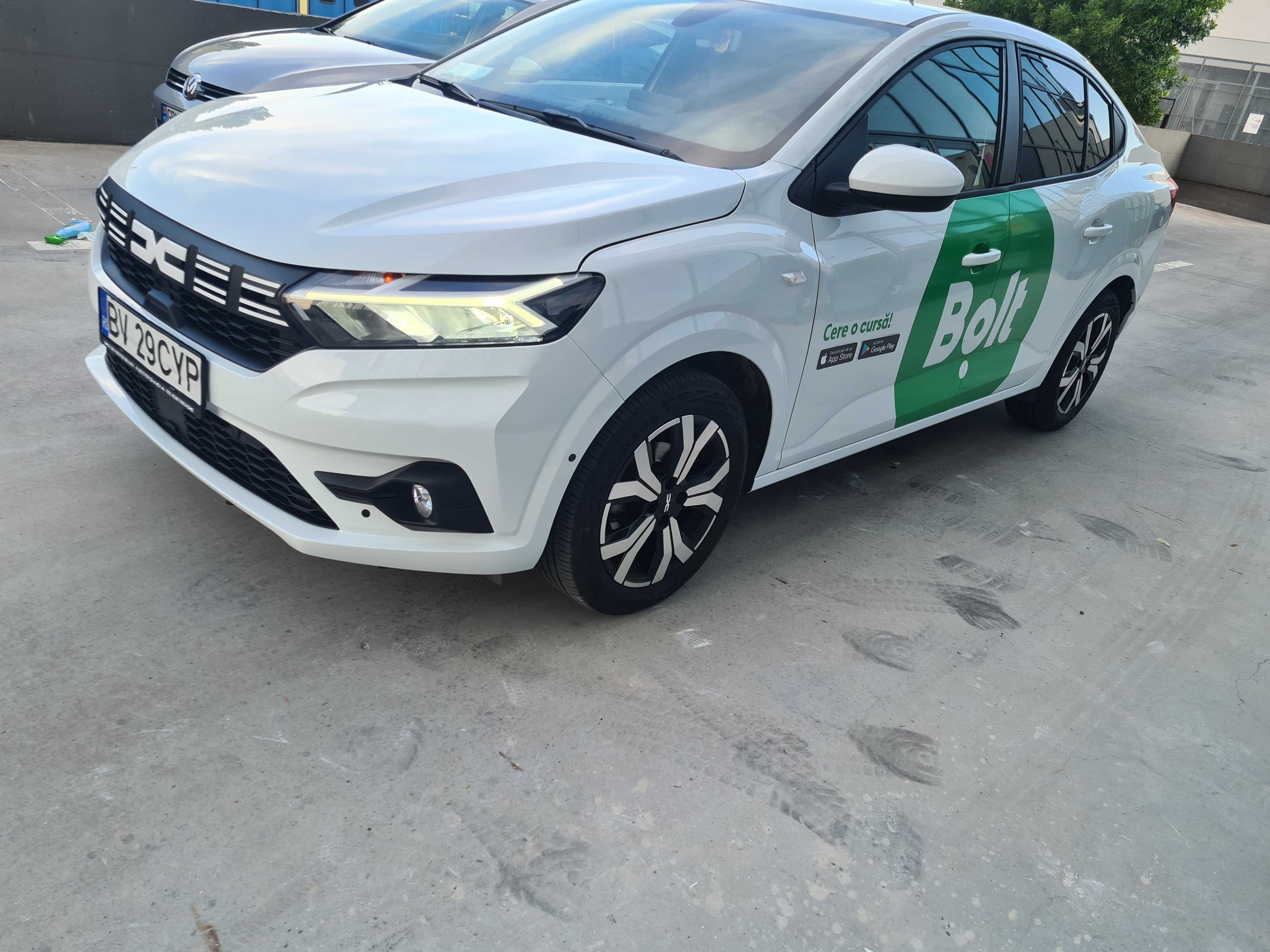 Dacia Logan 2023 full option de închiriat pentru Bolt/Uber Brasov