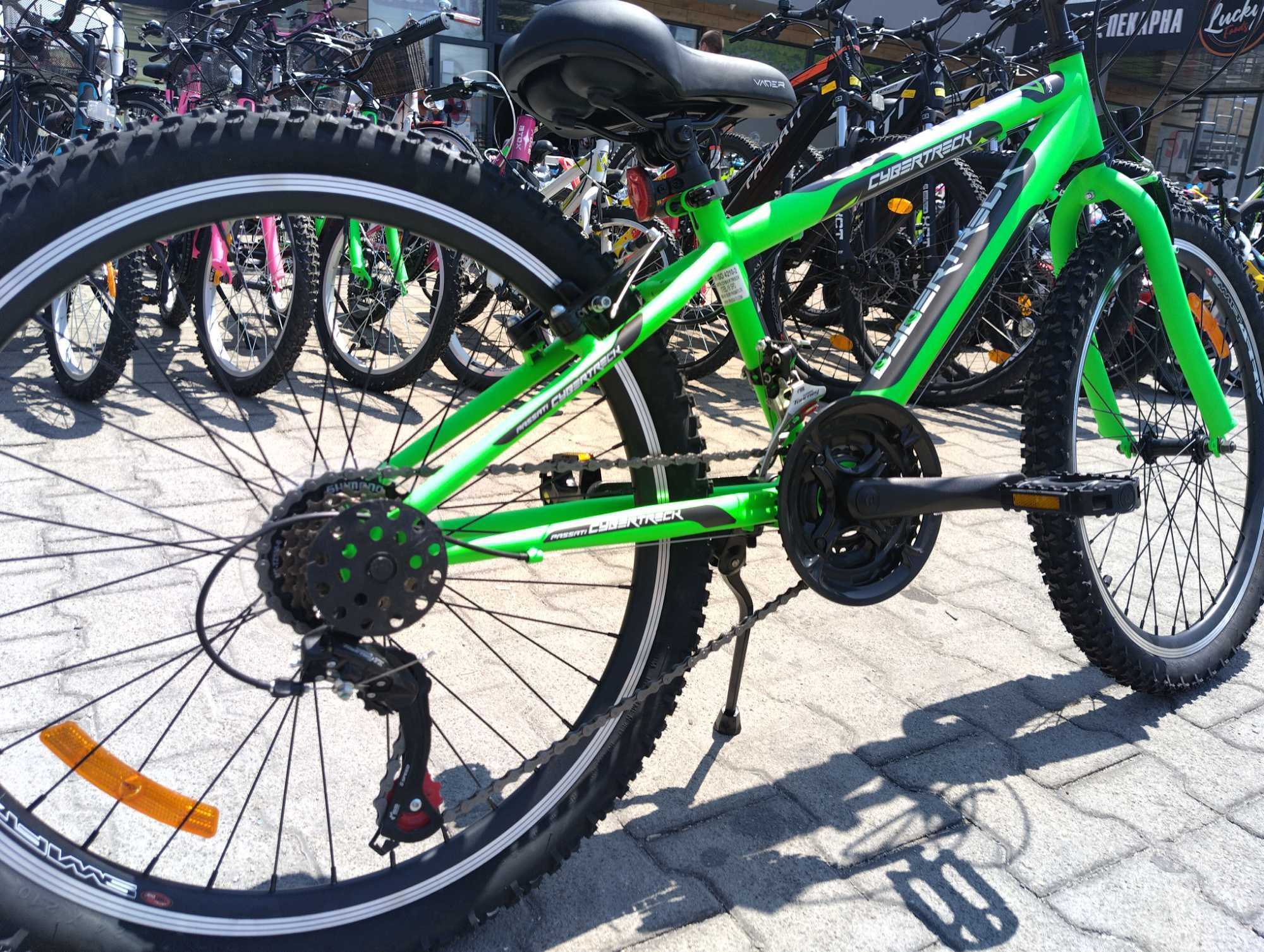 PASSATI Велосипед 24" CYBERTRECK зелен