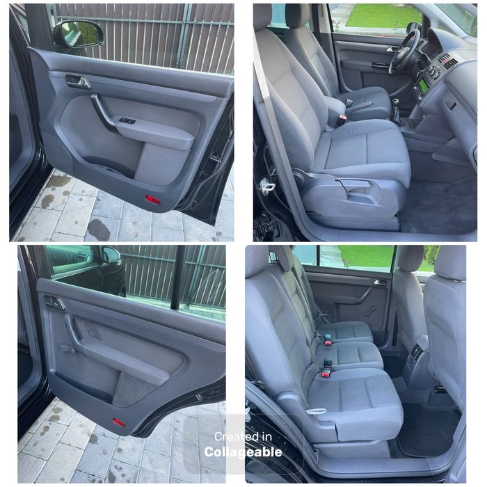 Volkswagen Touran 1,9 Diesel in 6 Trepte,Jante Aliaj,Geamuri Ionizate