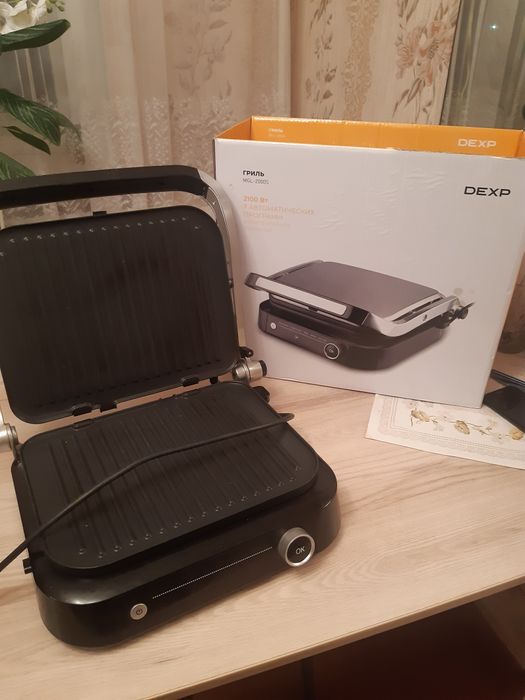 Гриль Dexp б/у электрический