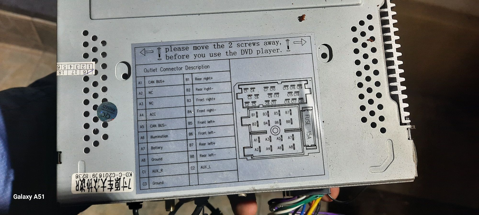 Navigatie originala VW passat b6