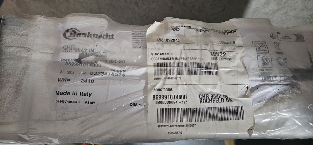 Bauknecht plita electrica CHR 9642 IN