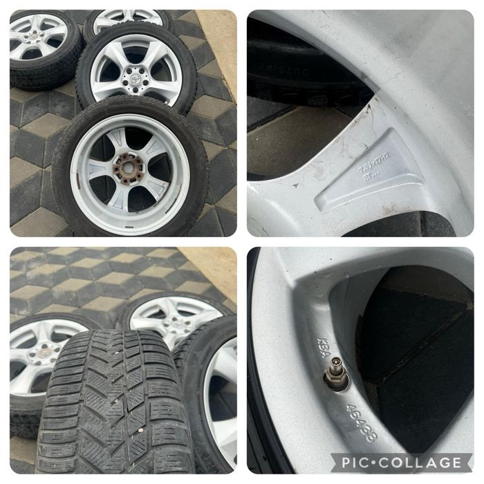 Jante Orig” R17(5x112)”Audi A4/A5/A6/Vw/Seat/Skoda~Snz Presiune”