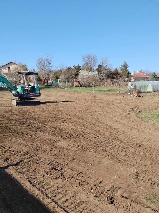 Услуги с багер и самосвал Русе     350 лв