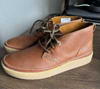 Кожанные туфли/кеды от британского бренда Clarks. Новые. Размер 40