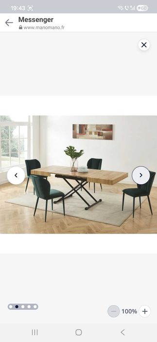 Masa 2 in 1 , cafea si cina