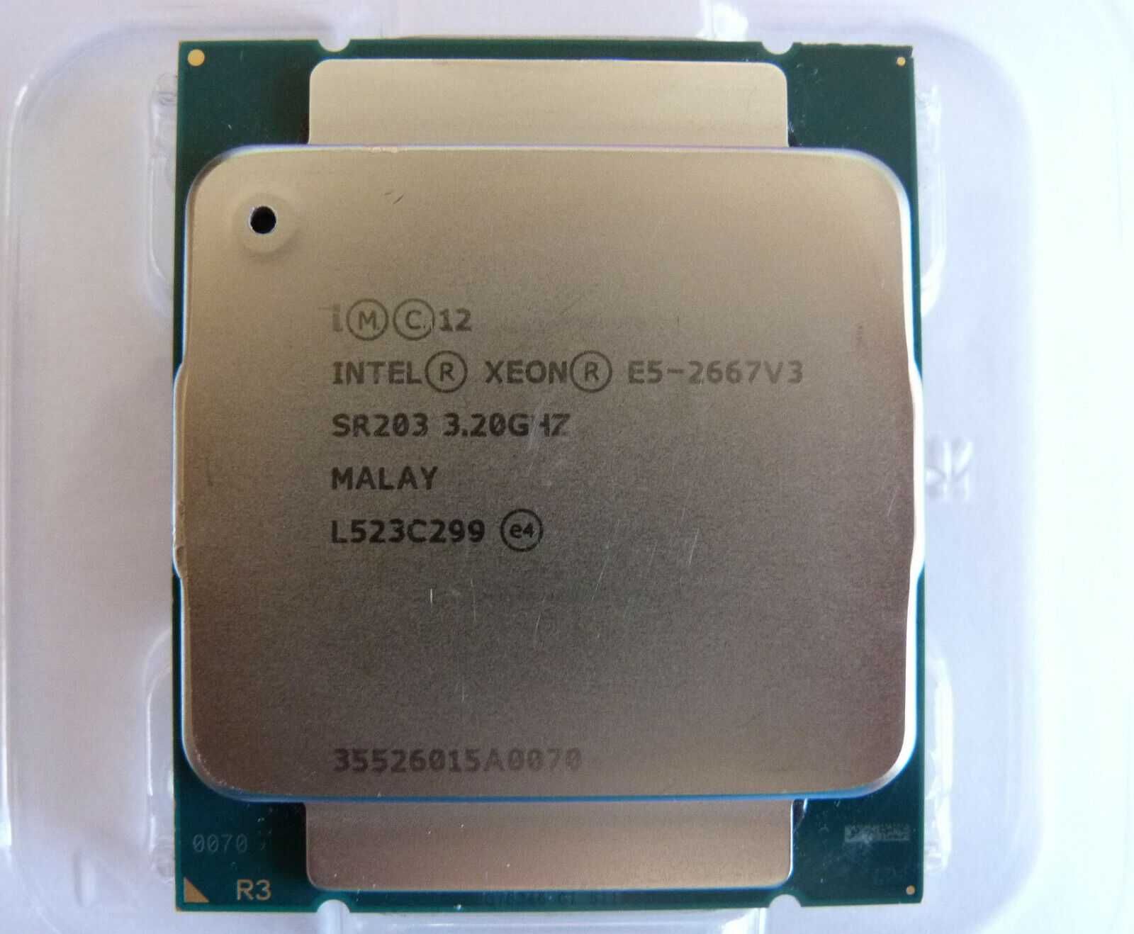 Intel SR203 Xeon E5-2667 v3 3.2 GHz 8 core 16 Threads LGA 2011-3