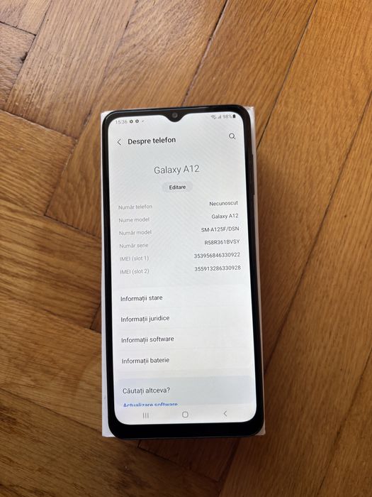 Sansung Galaxy A12 de 64 Gb Dual Black