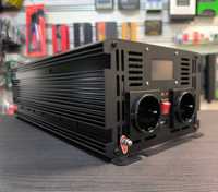 12V UPS 3000/6000W с пълна синусоида и 20А зареждане