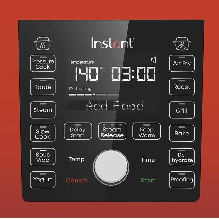 Aparat INSTANT POT Duo Crisp Ultimate Lid 6.5L + vas inox bonus