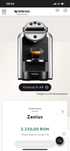 Nespresso aparat de cafea profesional