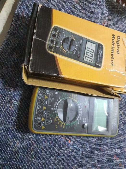 Цифровой мультиметр DT9205A тестер