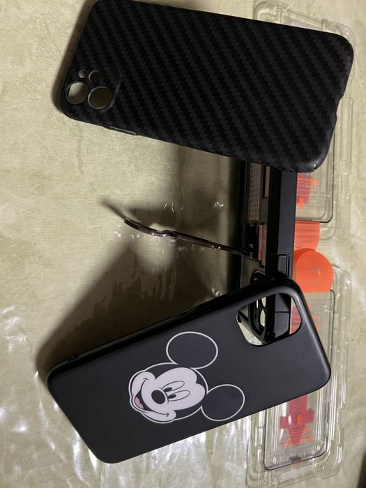 Кейс и протектор iphone 11