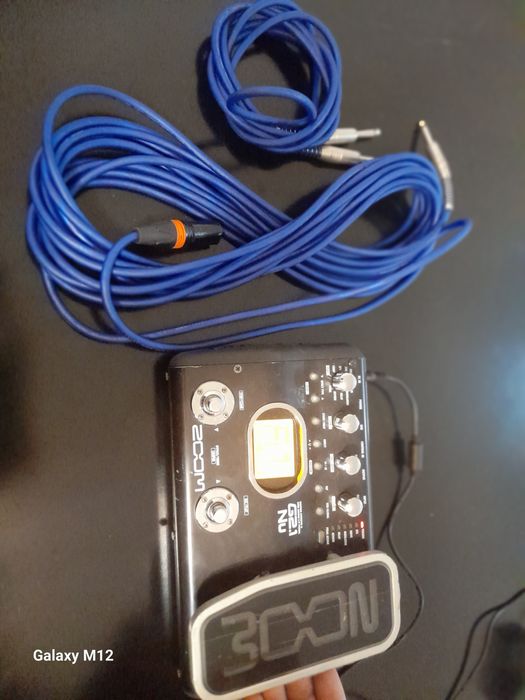 Gitara prosessor pidal Zoom g 2.1 холати яхши Звуклар ёзилган