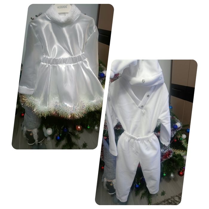 Costumase fulg de nea vârstă 4-5 ani