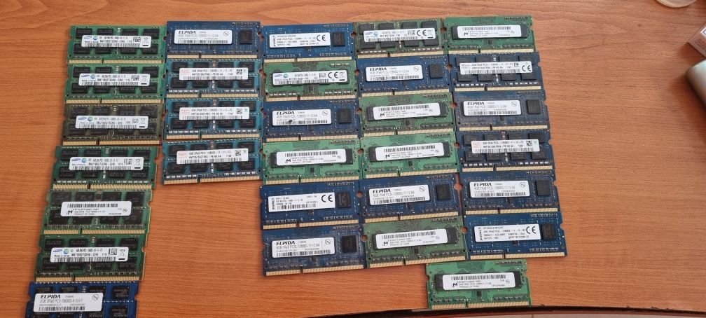 Рам памет за лаптоп, ram SODIMM DDR3-4GB PC3,PC3L,10600,12800