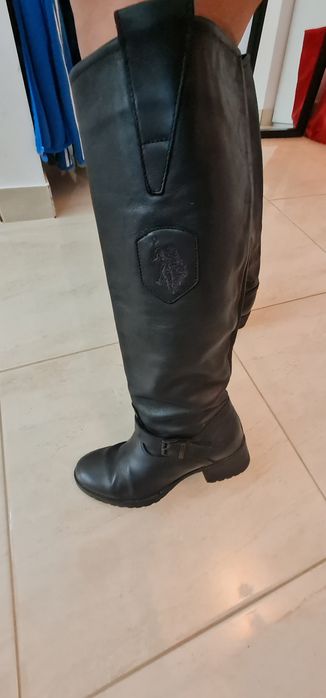 Cizme piele naturala Ralph Lauren