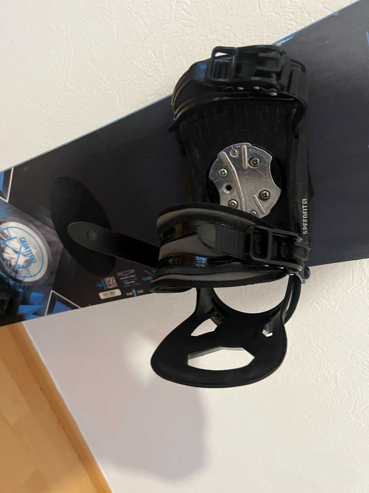 Placa snowboard Salomon Quattro 142cm + Legaturi Salomon