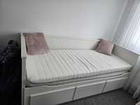 Pat divan Ikea HEMNES alb