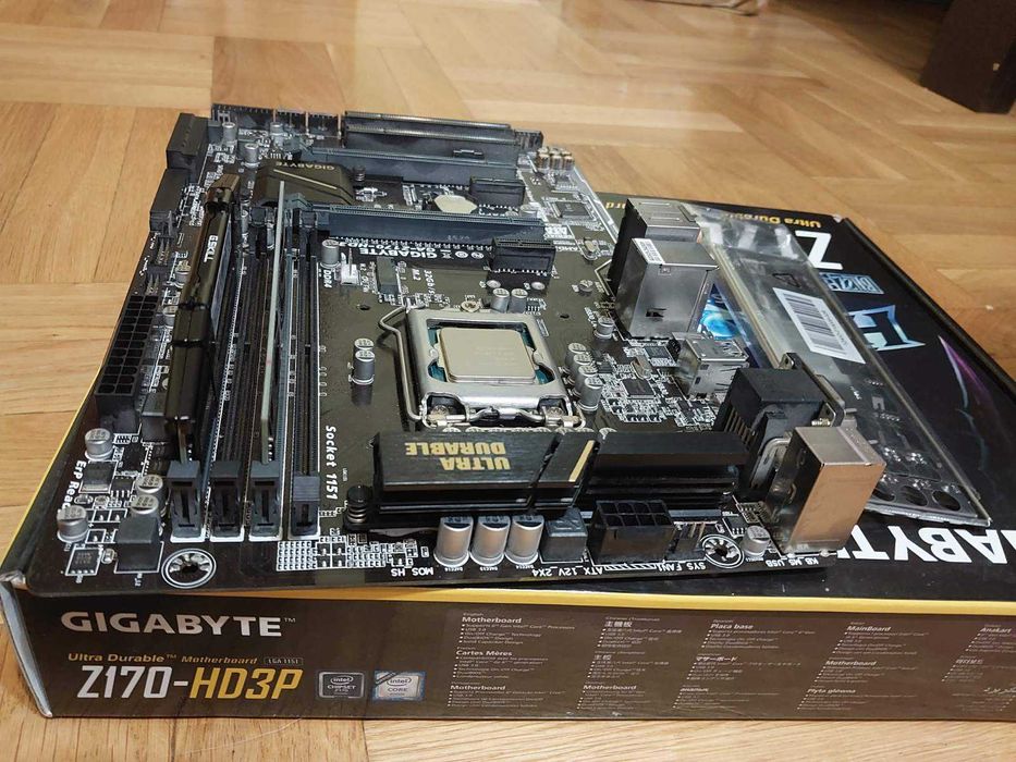 Intel Core i5 6600 + Gigabyte Z170 HD3P + 16GB G.Skill