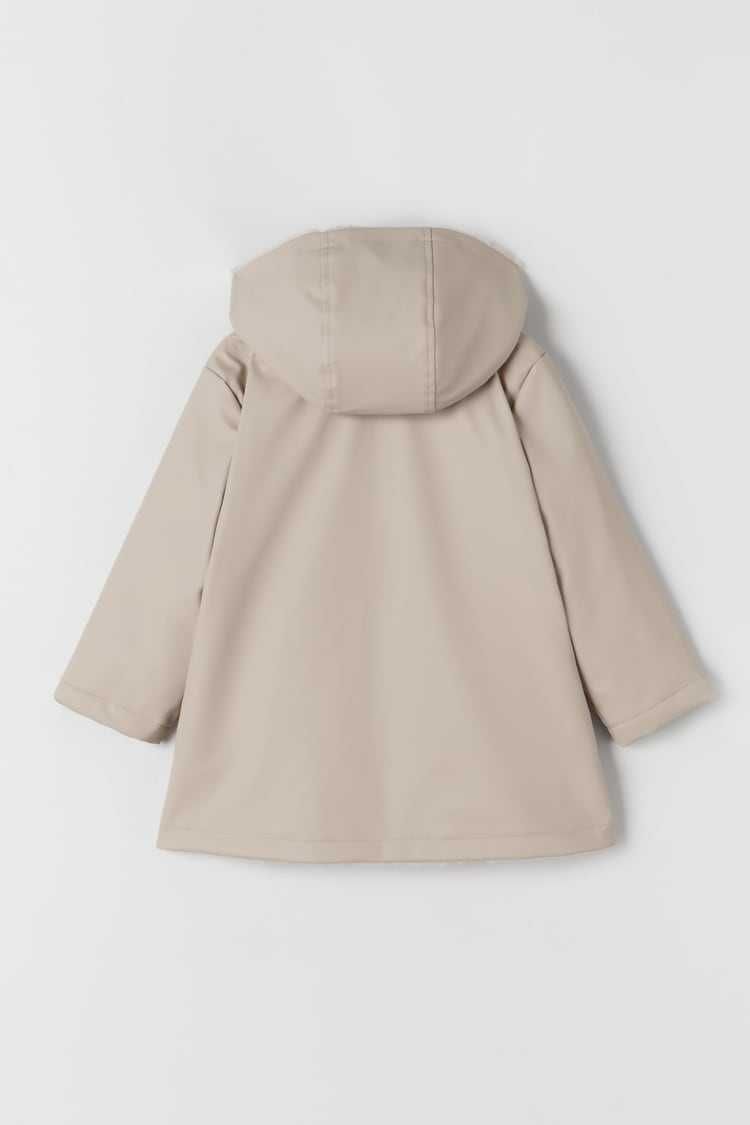 Zara гумирано яке с пухена подплата, размер 11-12 г.(152 см)