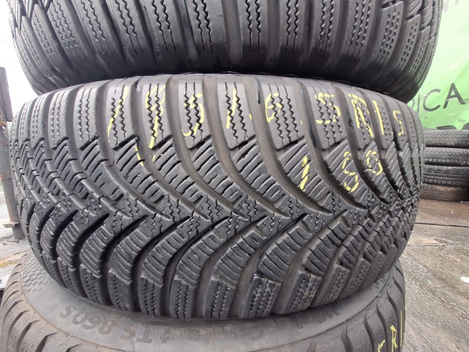 4 anvelope iarna 195/65r15 Hankook Montaj Gratuit