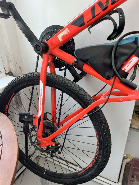 Bicicleta Carpat MTB AL 26" Disc V2654A, Portocaliu/Negru