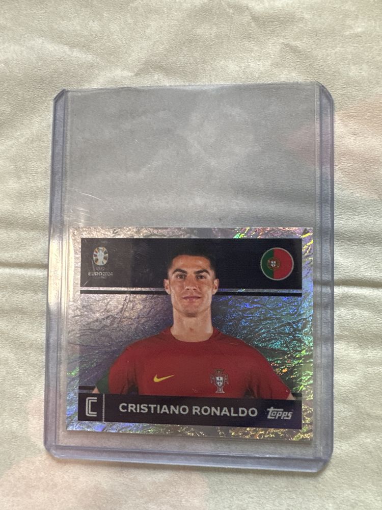 Sticker cristiano ronaldo euro 2024 topps