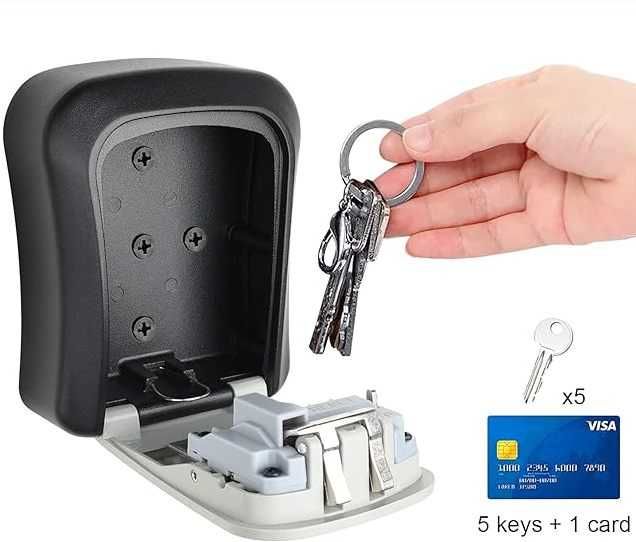 Метална Сейф Кутия за Ключове с Код AirBnB Booking Хотел Гараж Бунгало
