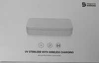 Sterilizator original Samsung UV ITFIT cu incarcare wireless, Alb