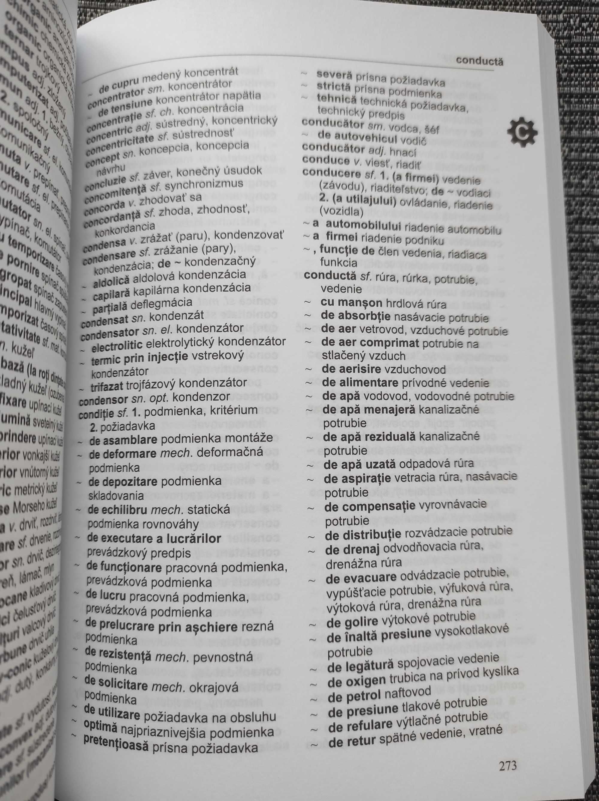 Vand dictionar tehnic Slovac-Roman si Roman-Slovac