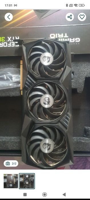 Placa video MSI 3070 trio