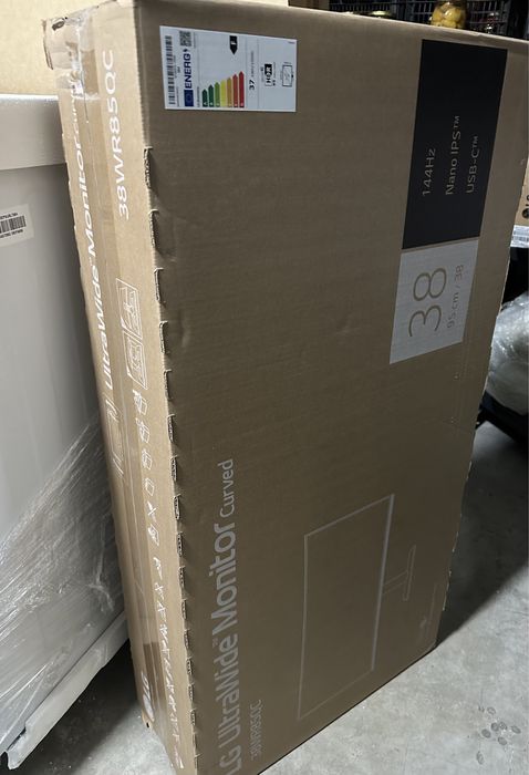 Monitor LG 38WR85QC-W ultrawide WQHD NanoIPS, HDR 144hz 2 ani garantie