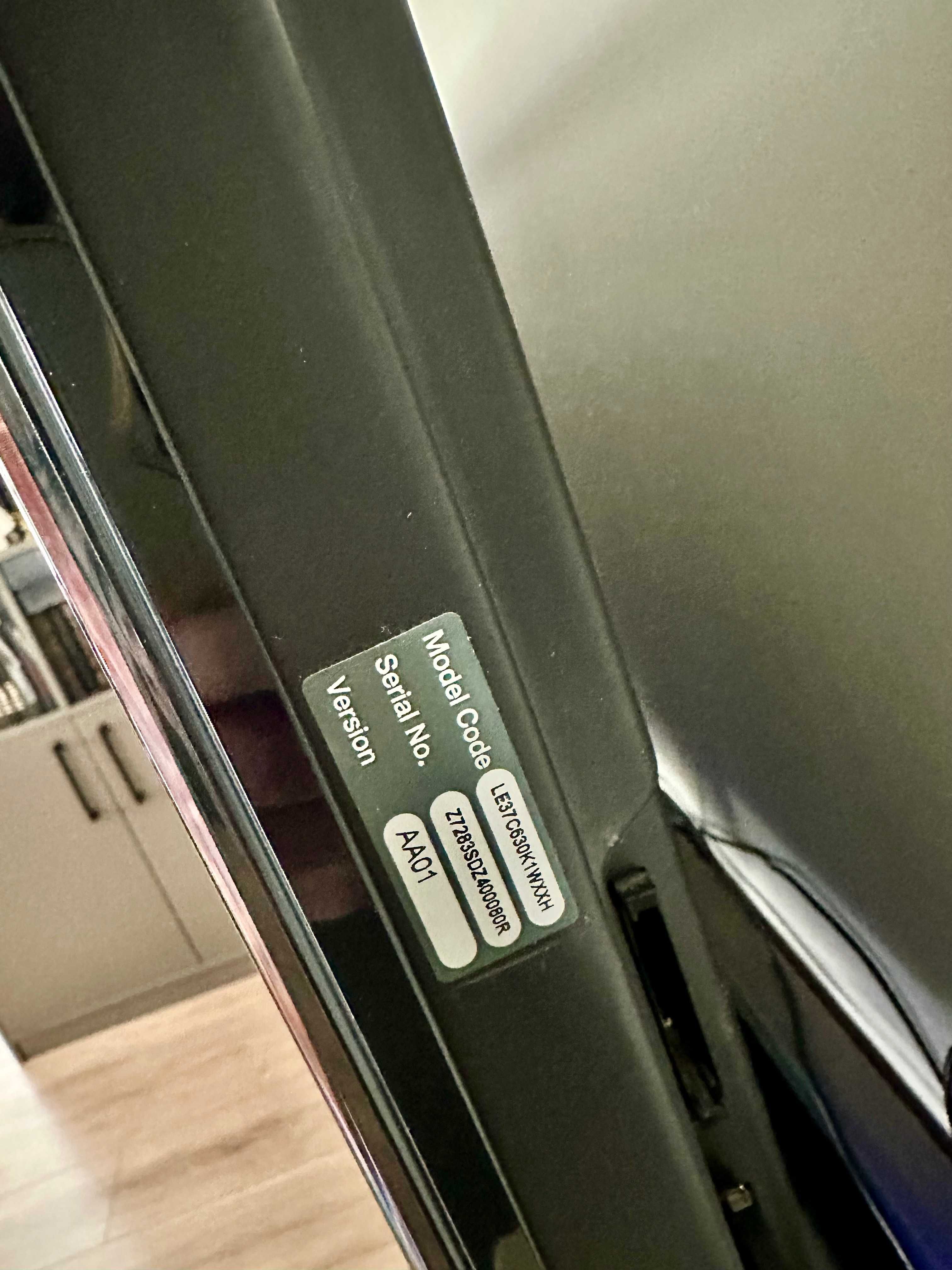 TV Samsung HD LE37C630K1W Цвят черен DTS Dolby 130лв.