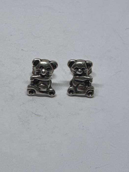 детски сребърни обеци 1.88гр 925