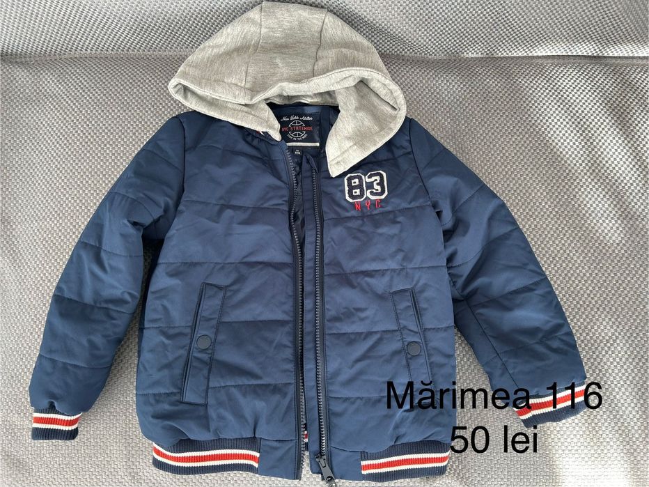 Geacă băiat mărimea 116