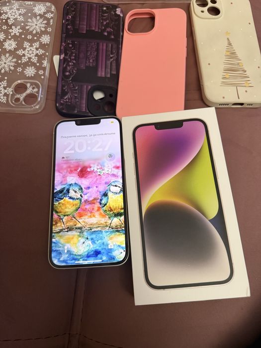 Iphone 14,В ГАРАНЦИЯ,white,128GB,93% battery