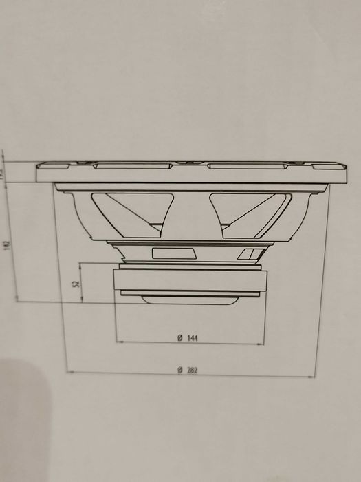Difuzor bass Boxa Subwoofer Focal 300 W