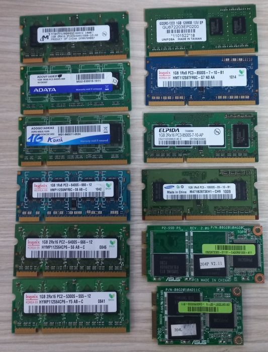 Rami laptop ddr3, ddr2,Procesor pentru colecție AMD Sempron